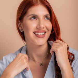 Cadena Corta Dije Margarita